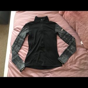 Quarter zip pull over jacket